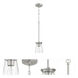 Connell 1 Light 5 inch Brushed Polished Nickel Mini Pendant Ceiling Light