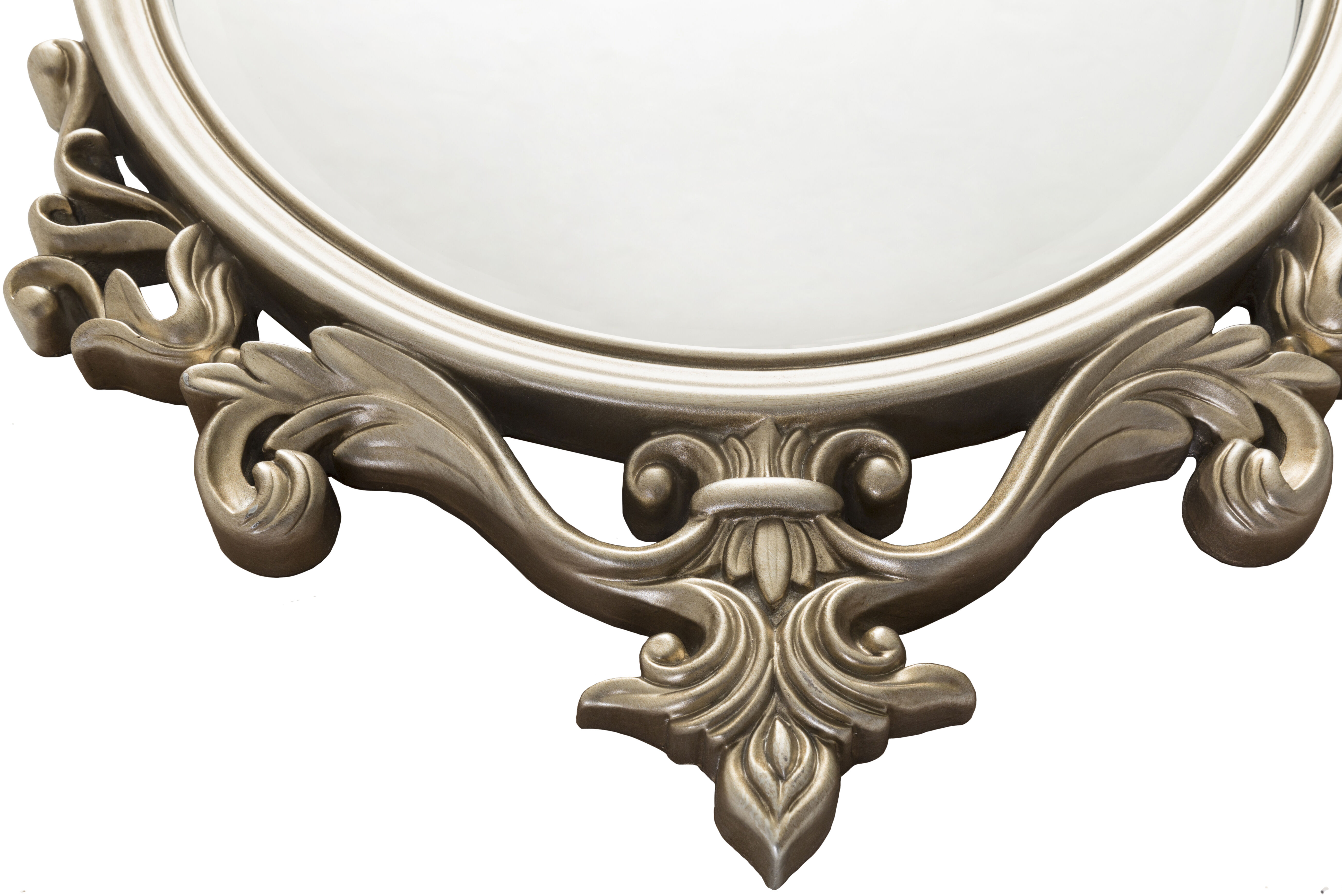 England 25 X 19.5 inch Champagne Mirror, Arch/Crowned Top