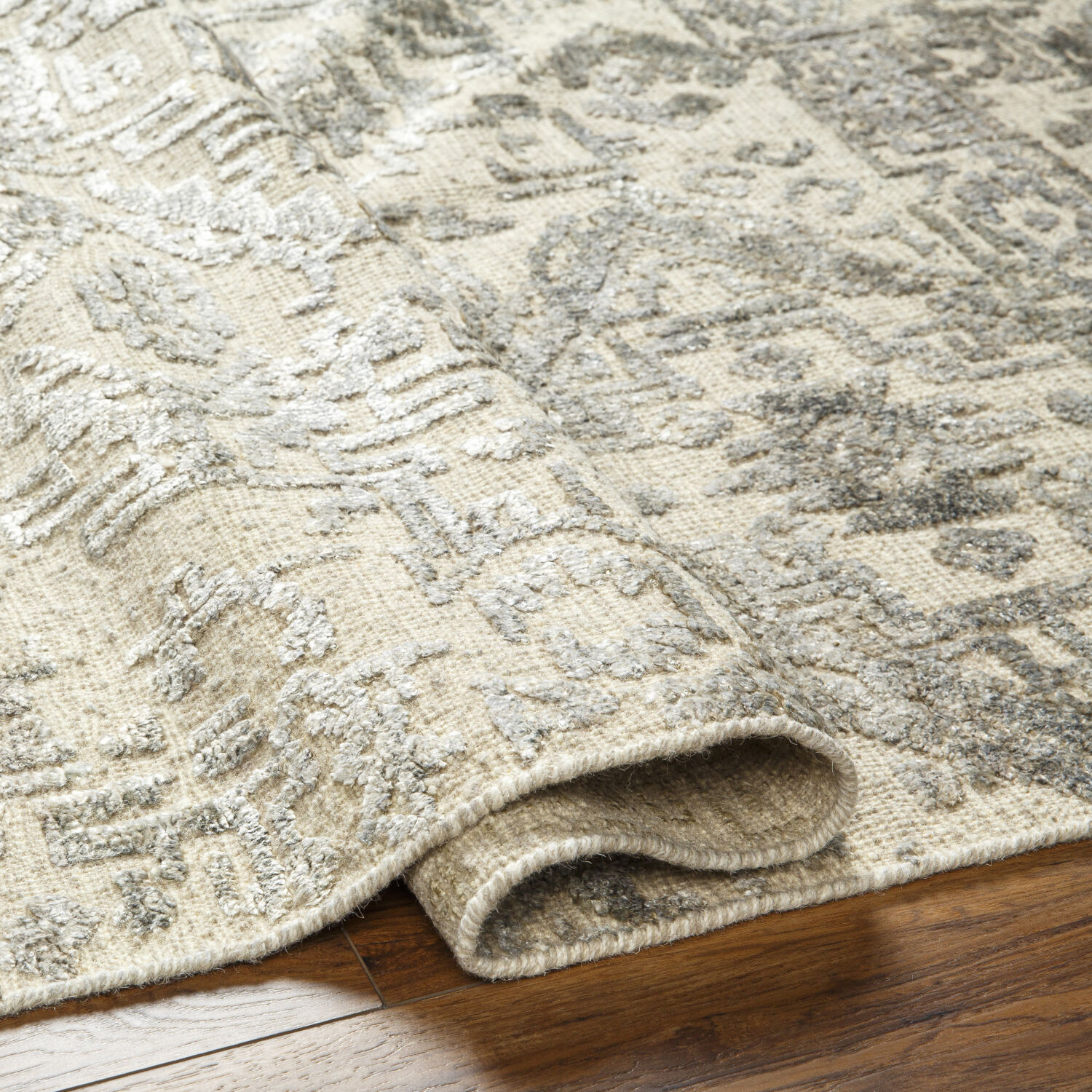 Amina 144 X 108 inch Beige Rug, Rectangle