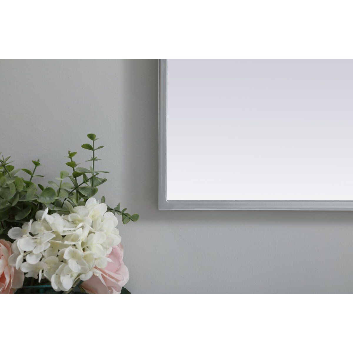 Ayra 30 X 22 inch Silver Mirror