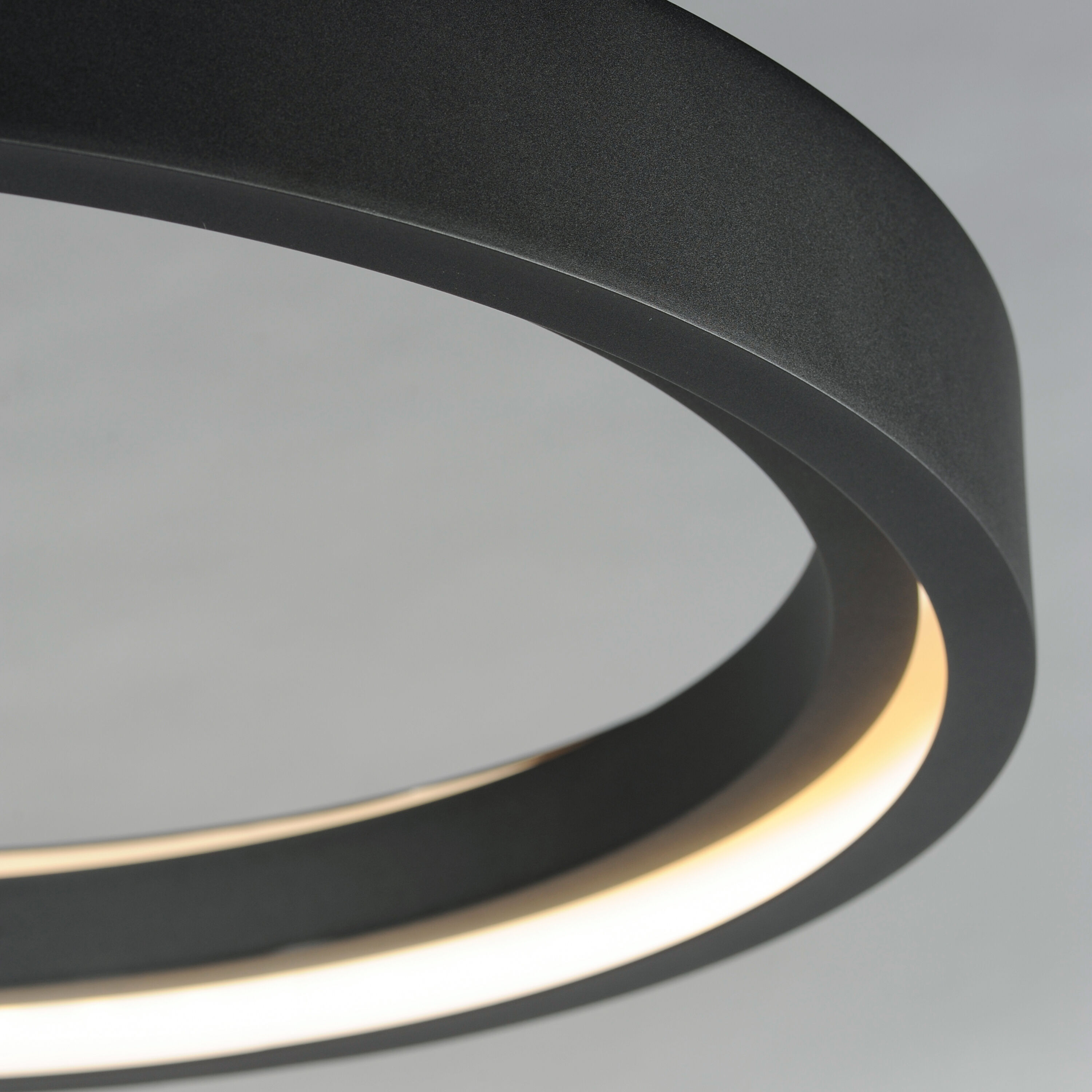 iCorona WiZ LED 35.5 inch Black Suspension Pendant Ceiling Light