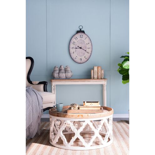 Anita 32 X 31.9 inch Natural/White Coffee Table