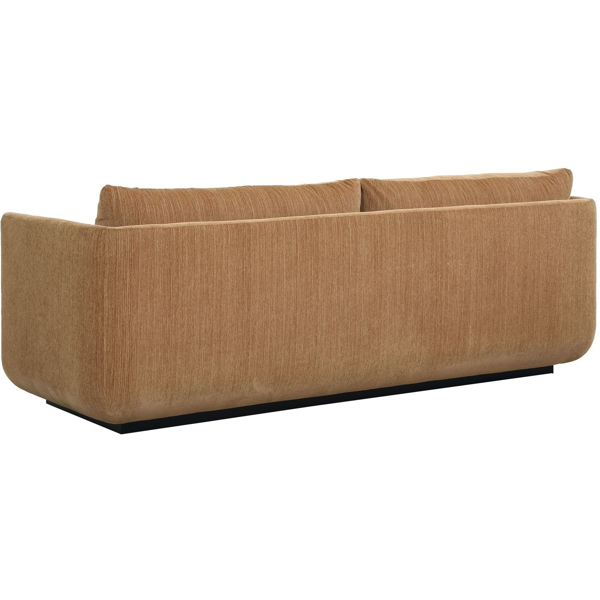 Abound Textured Ginger Chenille Sofa