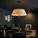Dalia 4 Light 24 inch Matte Black Chandelier Ceiling Light