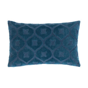 Toulouse 20 X 13 inch Dark Blue/Denim Pillow Cover