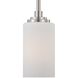 Pittman 1 Light 5 inch Brushed Nickel Mini Pendant Ceiling Light