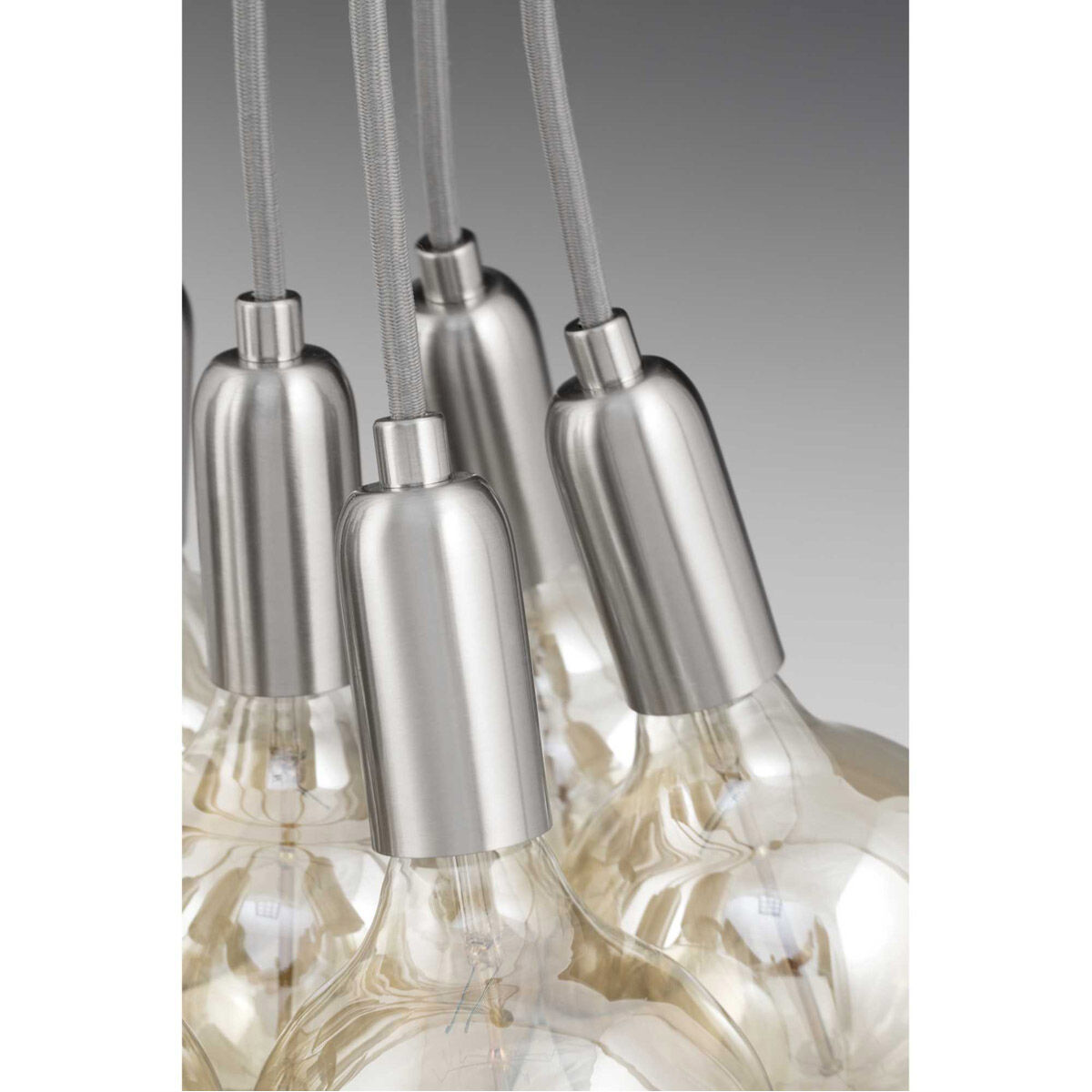 Cirro 9 Light 6.25 inch Brushed Nickel Pendant Ceiling Light