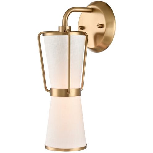 Layla LED 6.2 inch Brushed Brass Wall Sconce Wall Light