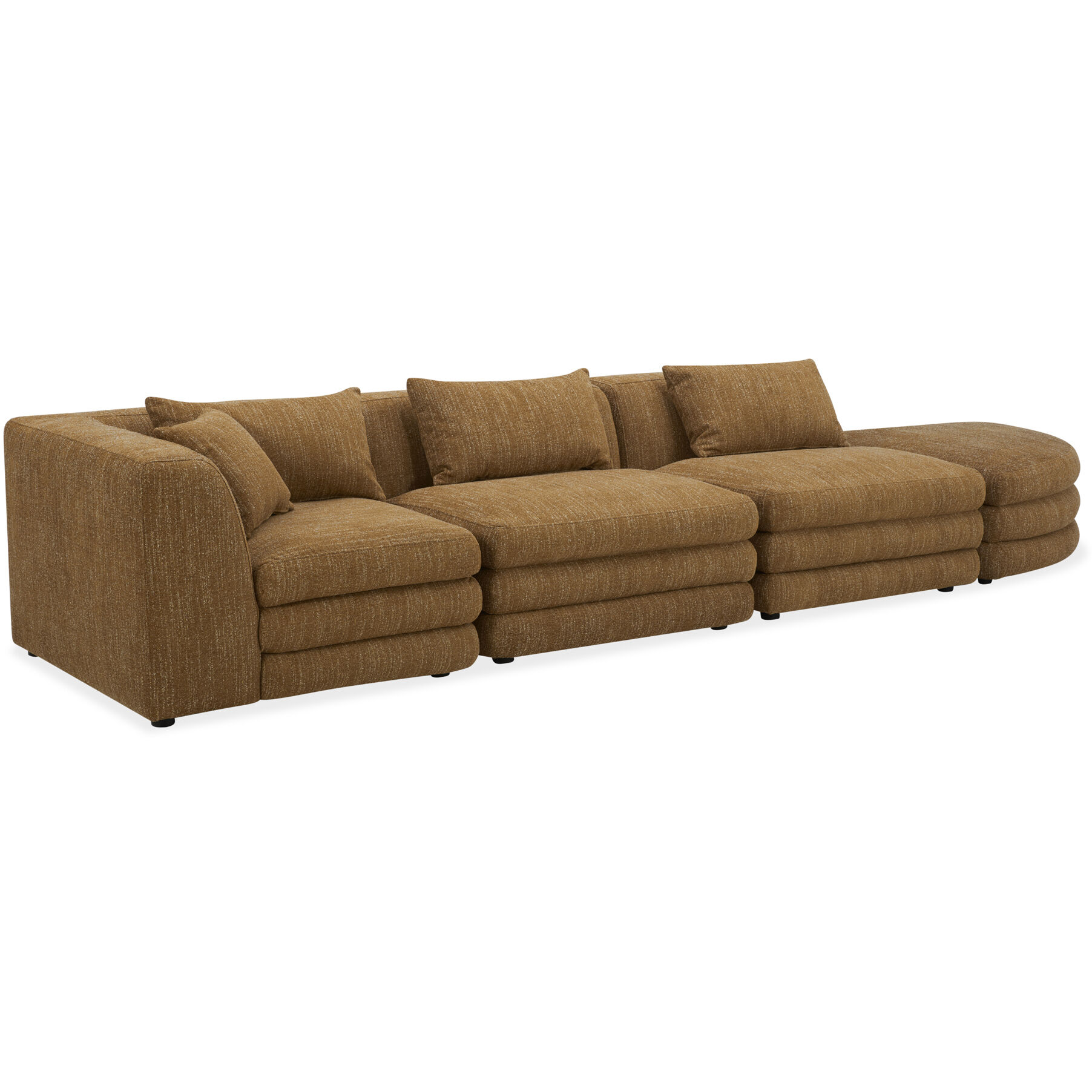 Lowtide Linear Amber Glow Modular Sectional