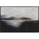 Suez Painted Matte Black Canvas Art