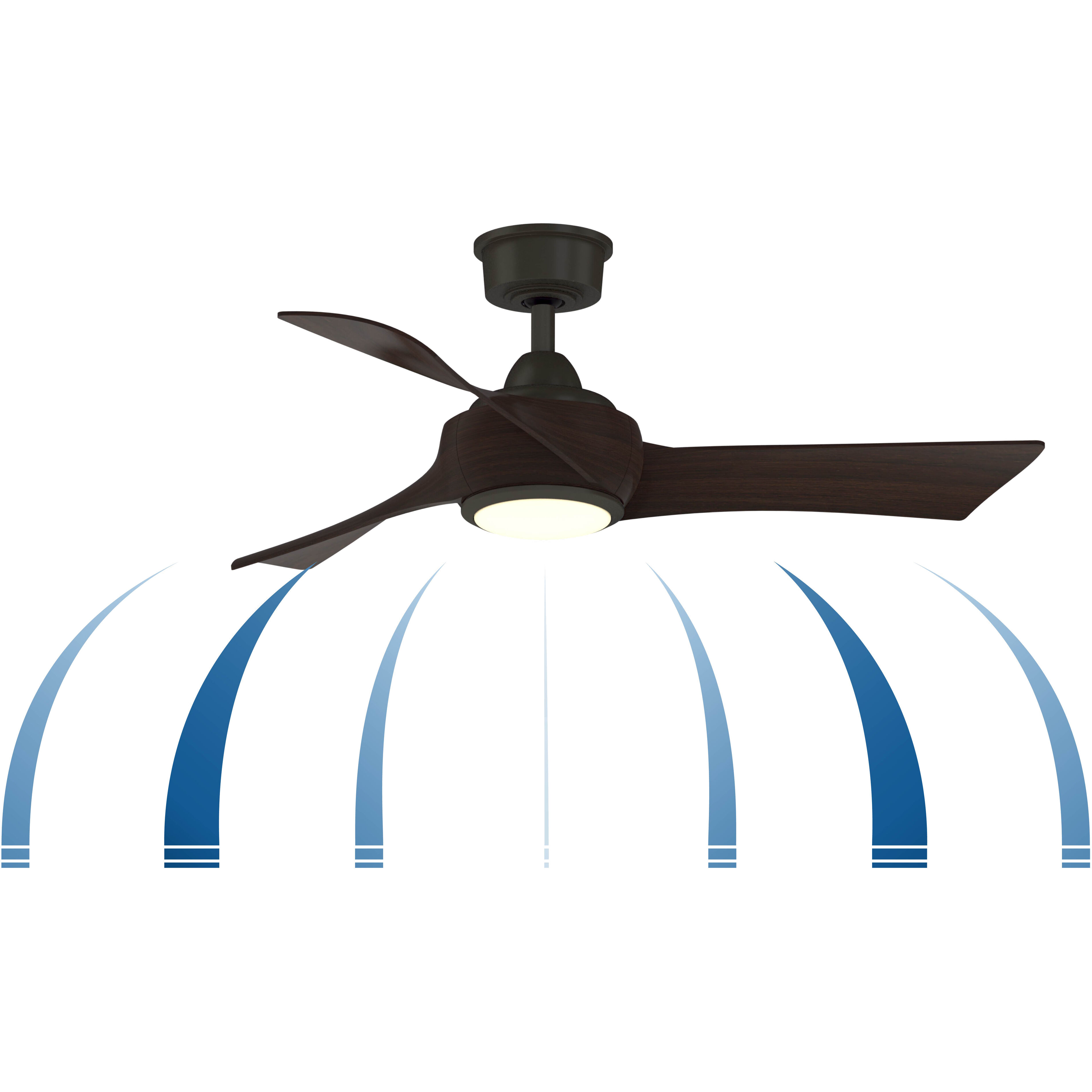 Wrap Custom 8.88 inch Dark Bronze Fan Motor Only