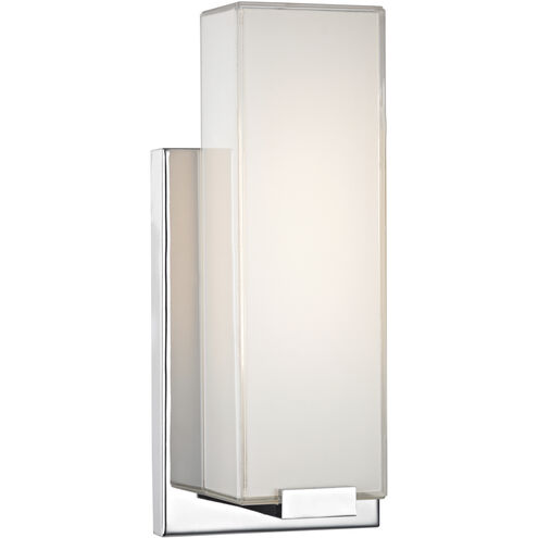 Midtown LED 4.75 inch Chrome Sconce Wall Light