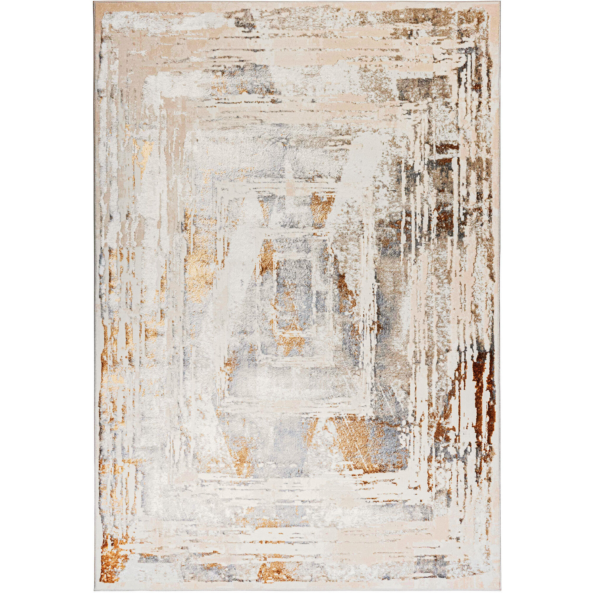 Melet 130 X 94 inch Mineral Tones Rug in 8 x 11