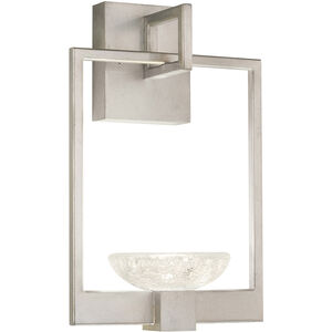 Delphi LED 10 inch Silver Sconce Wall Light