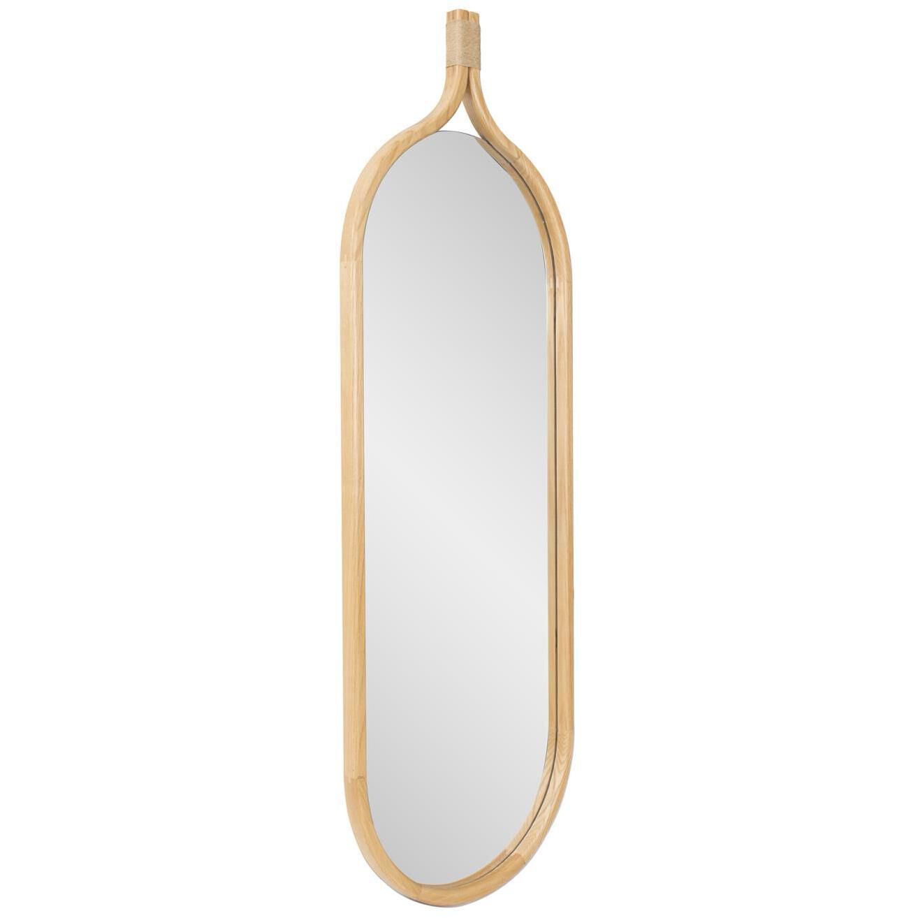 Ulah 55.75 X 18.75 inch Brown Mirror