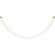 Entice 48 Light 2 inch Aged Brass Pendant Ceiling Light in 3000K