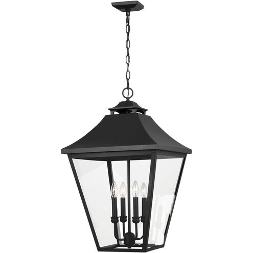 Sean Lavin Galena 4 Light 17.5 inch Textured Black Outdoor Hanging Lantern