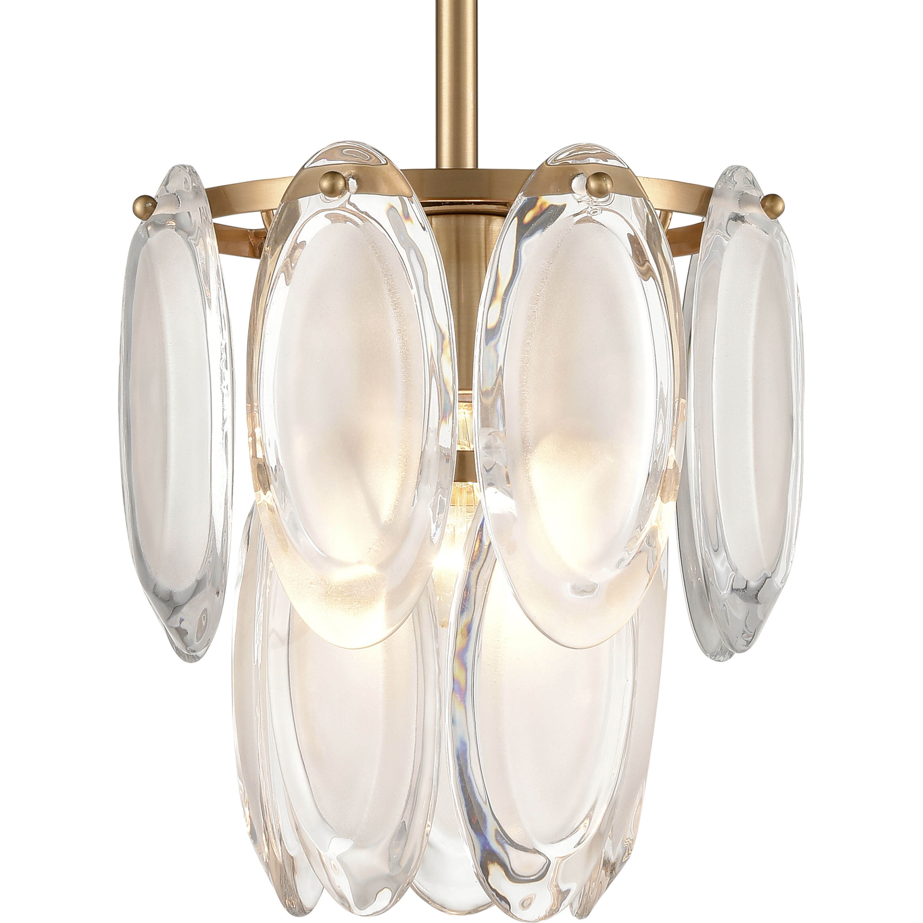 Curiosity 1 Light 9 inch Aged Brass Pendant Ceiling Light