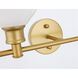 Gene 2 Light 19 inch Brass Wall sconce Wall Light