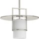 Mystic 1 Light 14 inch Brushed Nickel Pendant Ceiling Light in Burnished Nickel