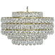 Linden 4 Light 29 inch Antique Brass Chandelier Ceiling Light