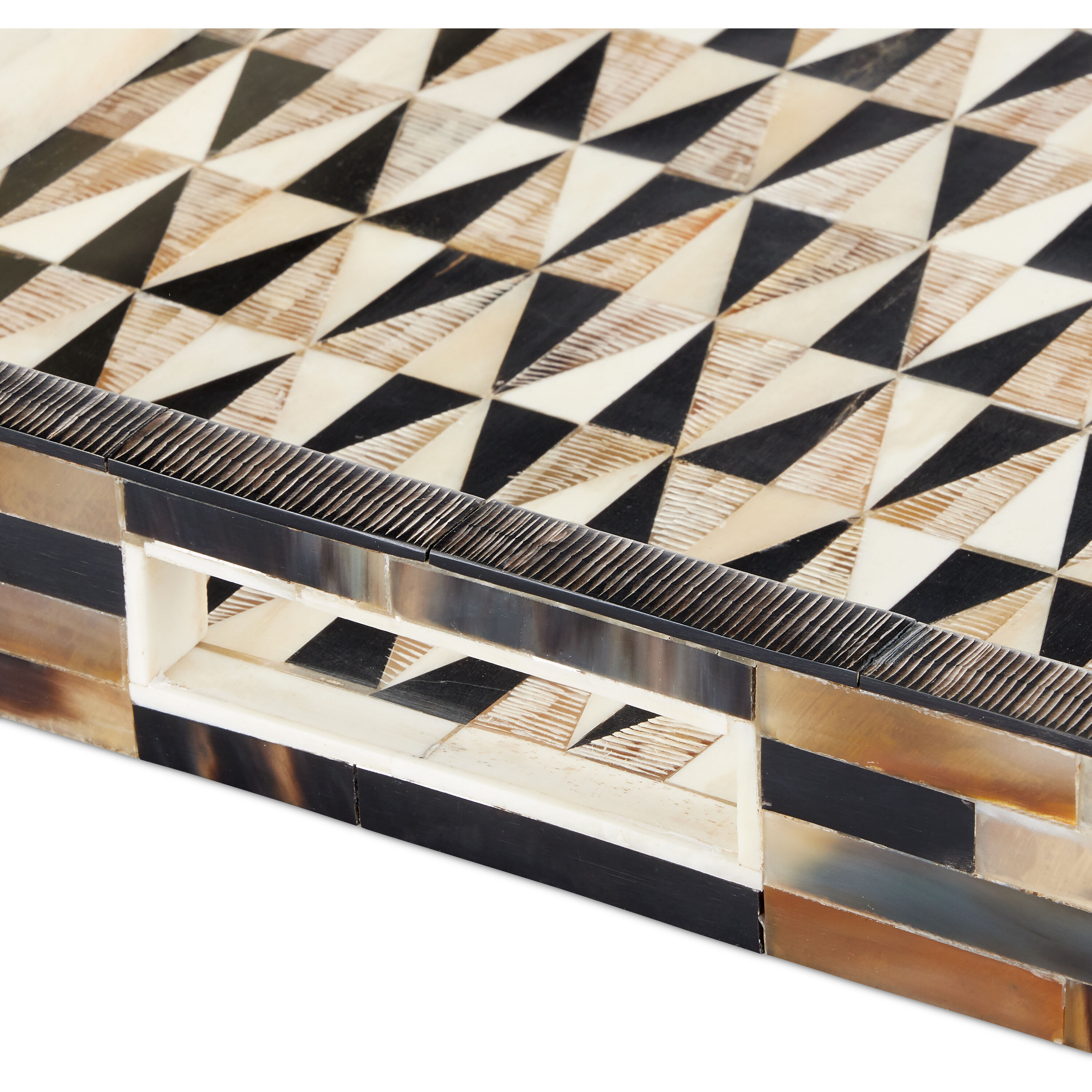 Aldo Natural/Black/White Tray