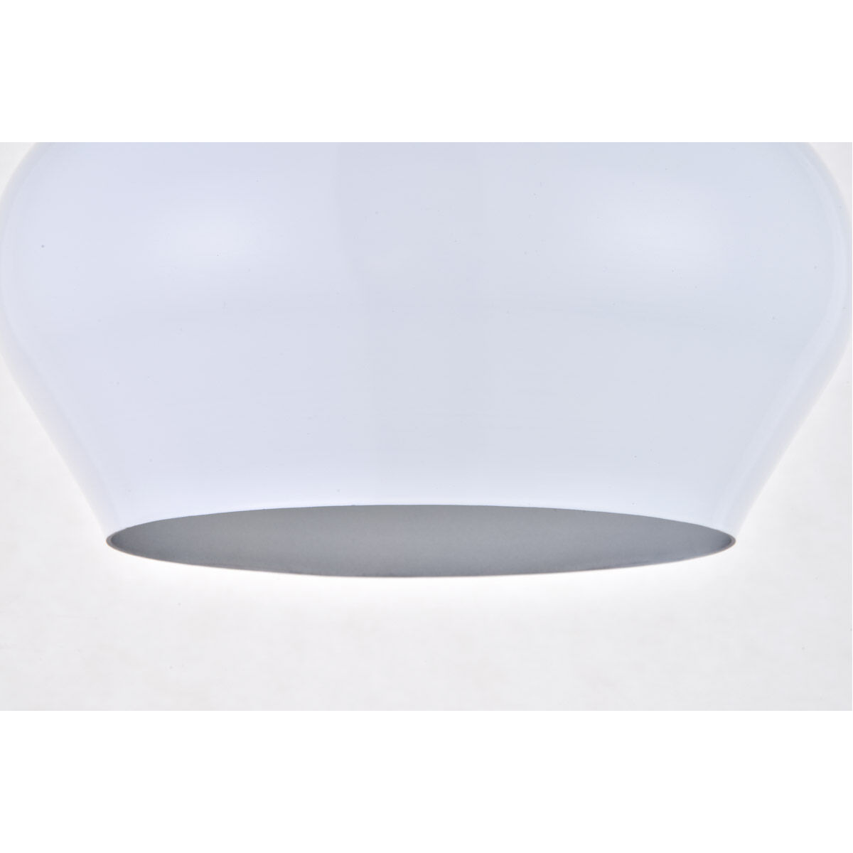 Axiom 1 Light 10 inch White Pendant Ceiling Light