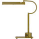 Soho 18.13 inch 12.00 watt Antique Brass Desk Lamp Portable Light