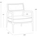 Damien Vintage Caramel Leather Lounge Chair