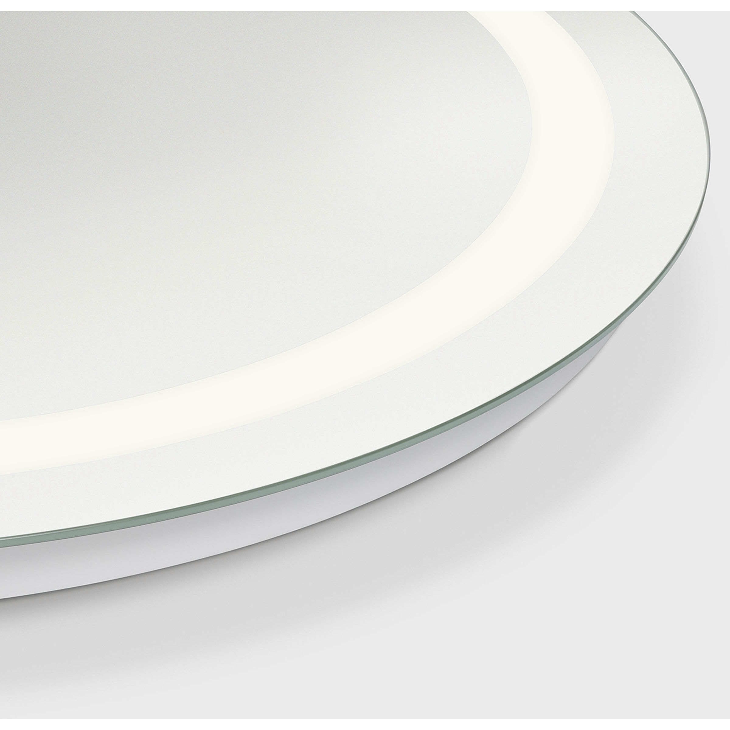 Mera 30 X 30 inch Might Bright White LED Wall Mirror