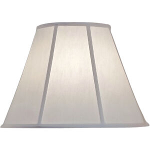 Ellie Off White 20 inch Lampshade, Drum