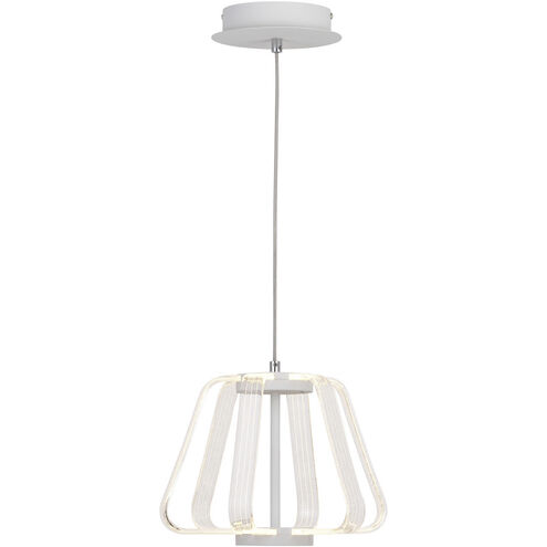 Ridgeway LED 11.5 inch White Pendant Ceiling Light