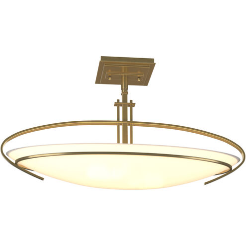 Mackintosh 2 Light 23.6 inch Modern Brass Semi-Flush Ceiling Light