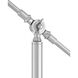 Maxstoke 65.75 inch Polished Nickel Floor Lamp Portable Light