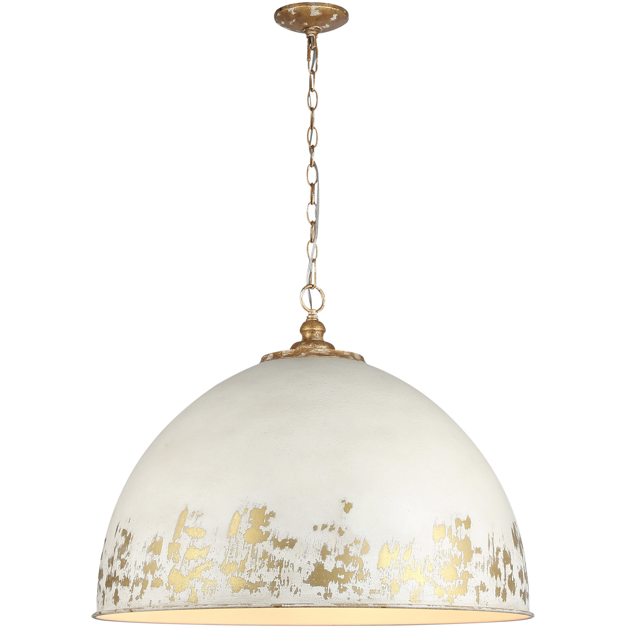 Alison Pendant Ceiling Light in Antique Ivory