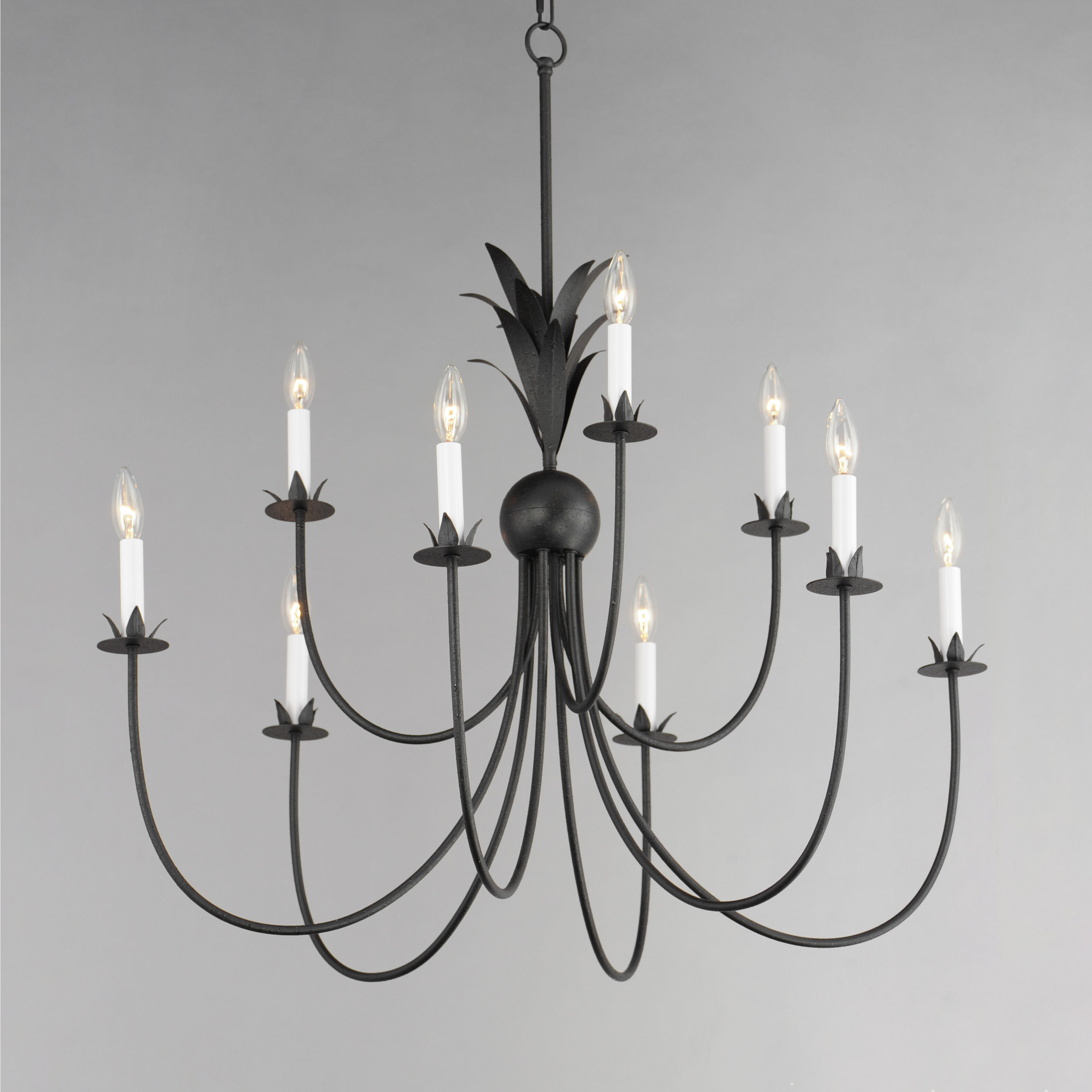 Paloma 9 Light 36 inch Anthracite Chandelier Ceiling Light
