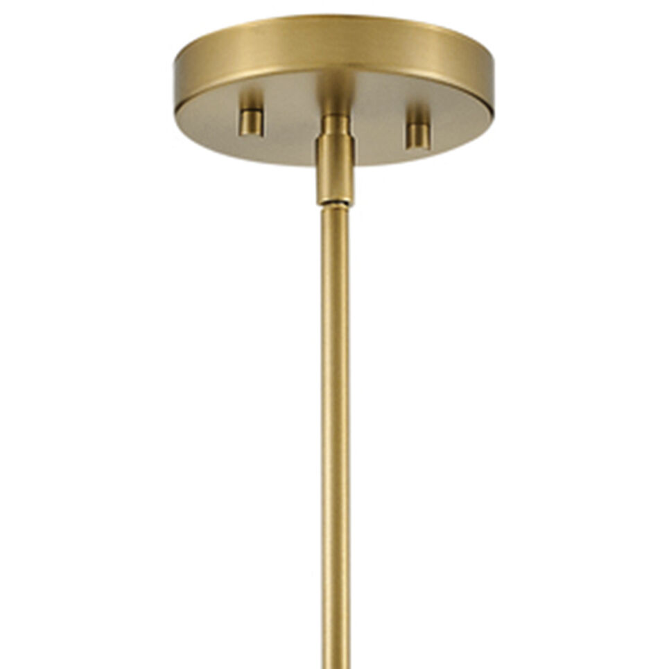 Eloise 1 Light 11 inch Lacquered Brass Pendant Ceiling Light