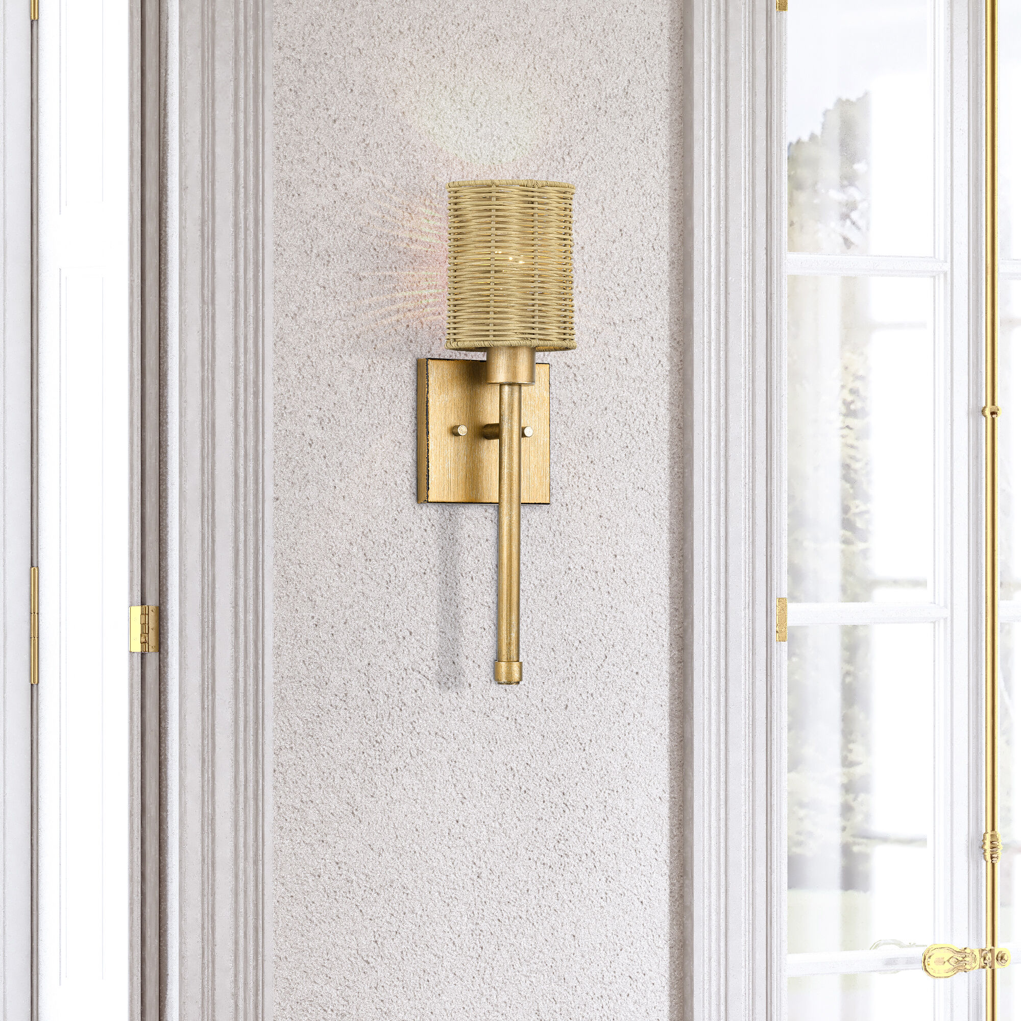 Weavington Wall Sconce Wall Light, Single