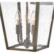 Heritage Huntersfield Outdoor Wall Mount Lantern in Burnished Bronze