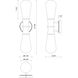 Alora Mood Marcel 2 Light 5.13 inch Aged Gold Bath Vanity Light Wall Light