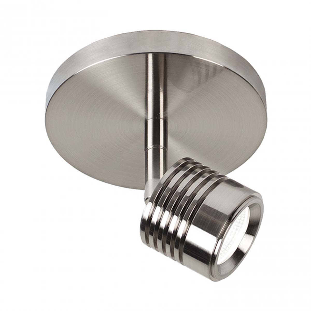 WAC Lighting MO 495 BN Vector LED 5 inch Brushed Nickel Flush Mount Ceiling Light