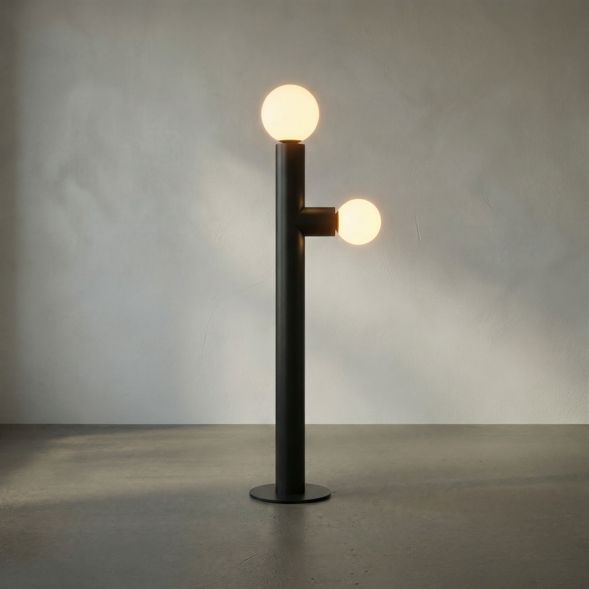 Marlowe 67 inch 40.00 watt Matte Black Floor Lamp Portable Light