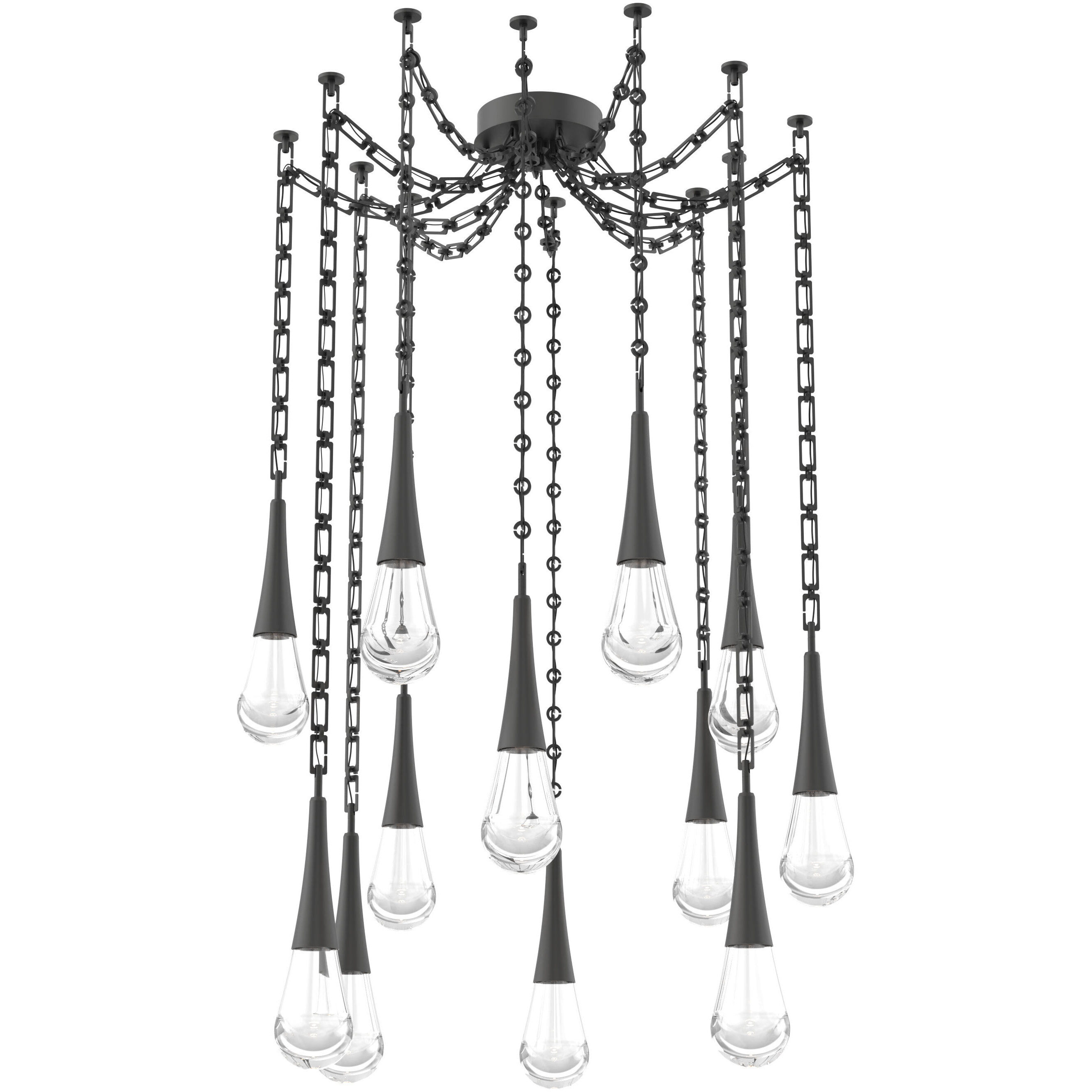 Raindrop 12 Light 13.60 inch Pendant
