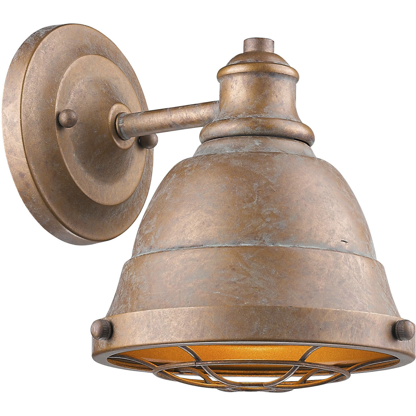 Bartlett Vanity Wall Light in Copper Patina