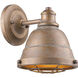 Bartlett Vanity Wall Light in Copper Patina