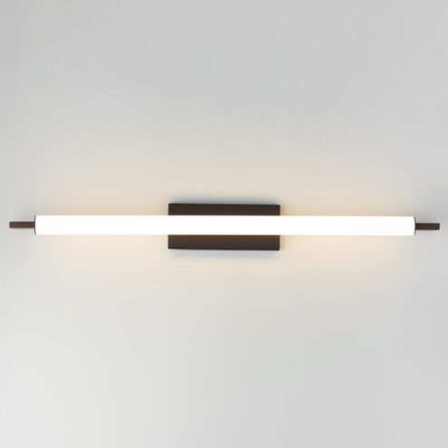 Joist LED 45.25 inch Walnut and Black Wall Sconce Wall Light