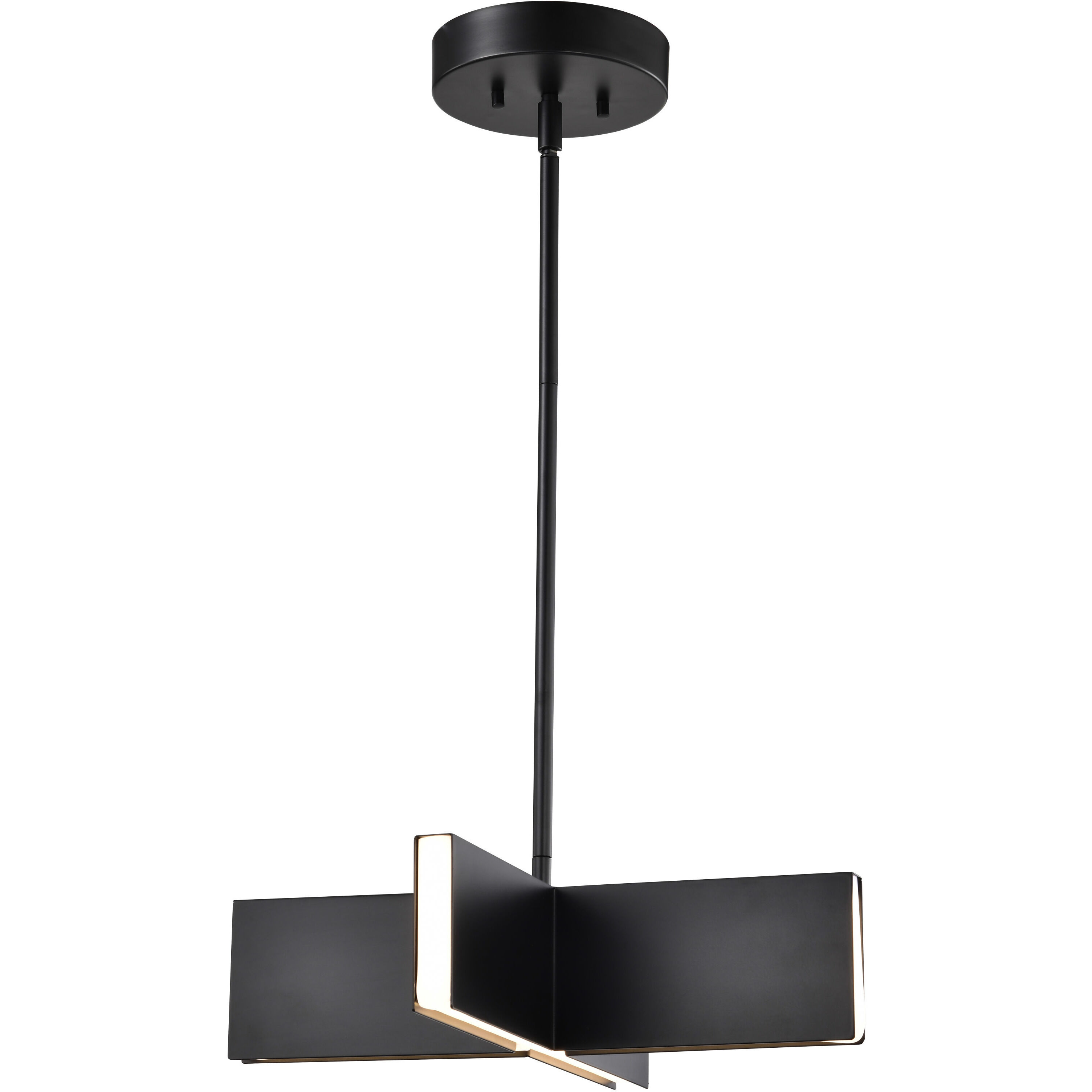 Blaine LED 15.75 inch Matte Black Pendant Ceiling Light