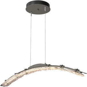 Glissade LED 4.1 inch Natural Iron Pendant Ceiling Light, Large