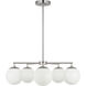 Nube 5 Light 26 inch Brushed Nickel Chandelier Ceiling Light in Incandescent
