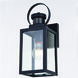 Medinah Textured Black Outdoor Motion Sensor